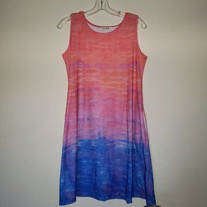 Spadehill Womens Summer Casual Beach Dress with Pockets  size small   Sleeveless